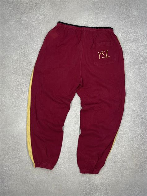 vintage ysl sweatpants|yves saint laurent clothing.